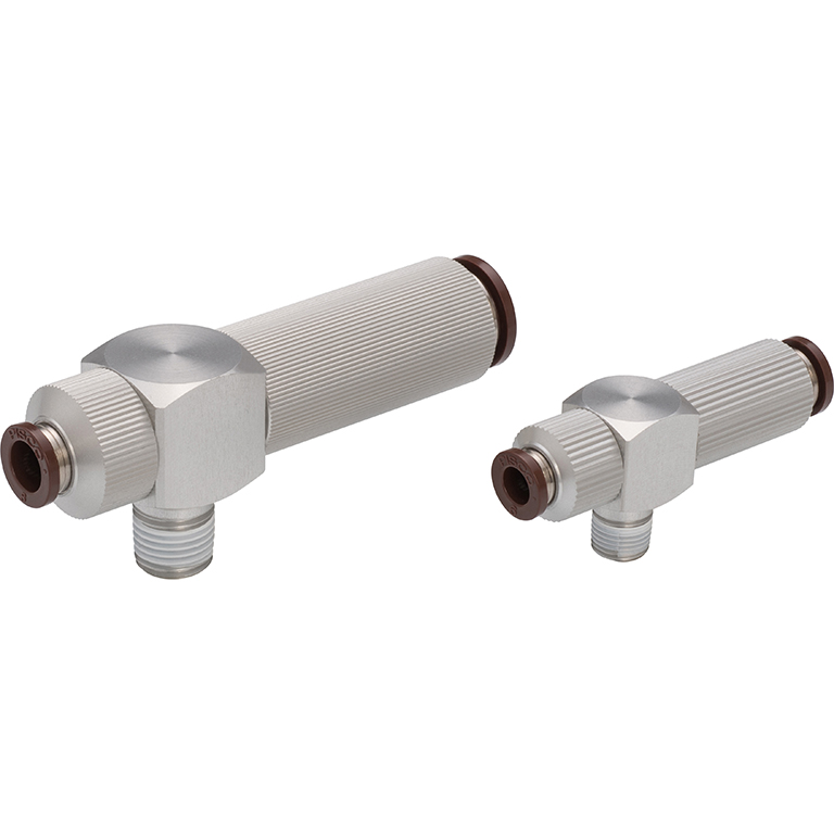 Degassing from the mold by using Vacuum Generator VC series ( Direct mount)